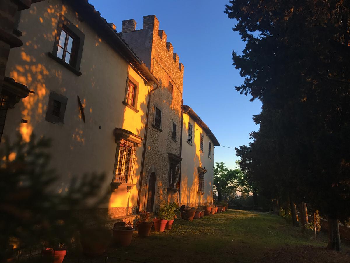 Castello Di Fezzana Apartman Montespertoli Kültér fotó