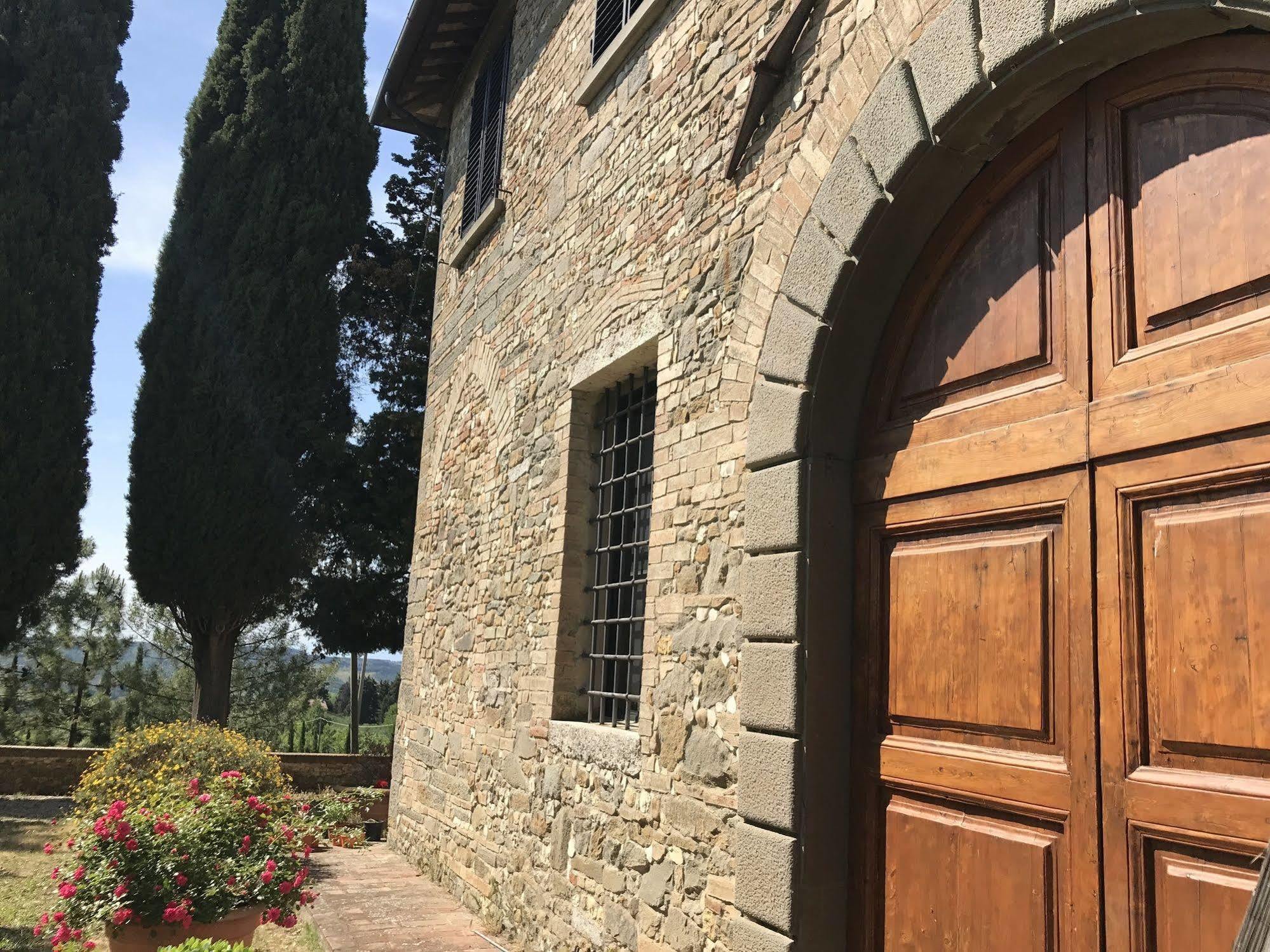 Castello Di Fezzana Apartman Montespertoli Kültér fotó