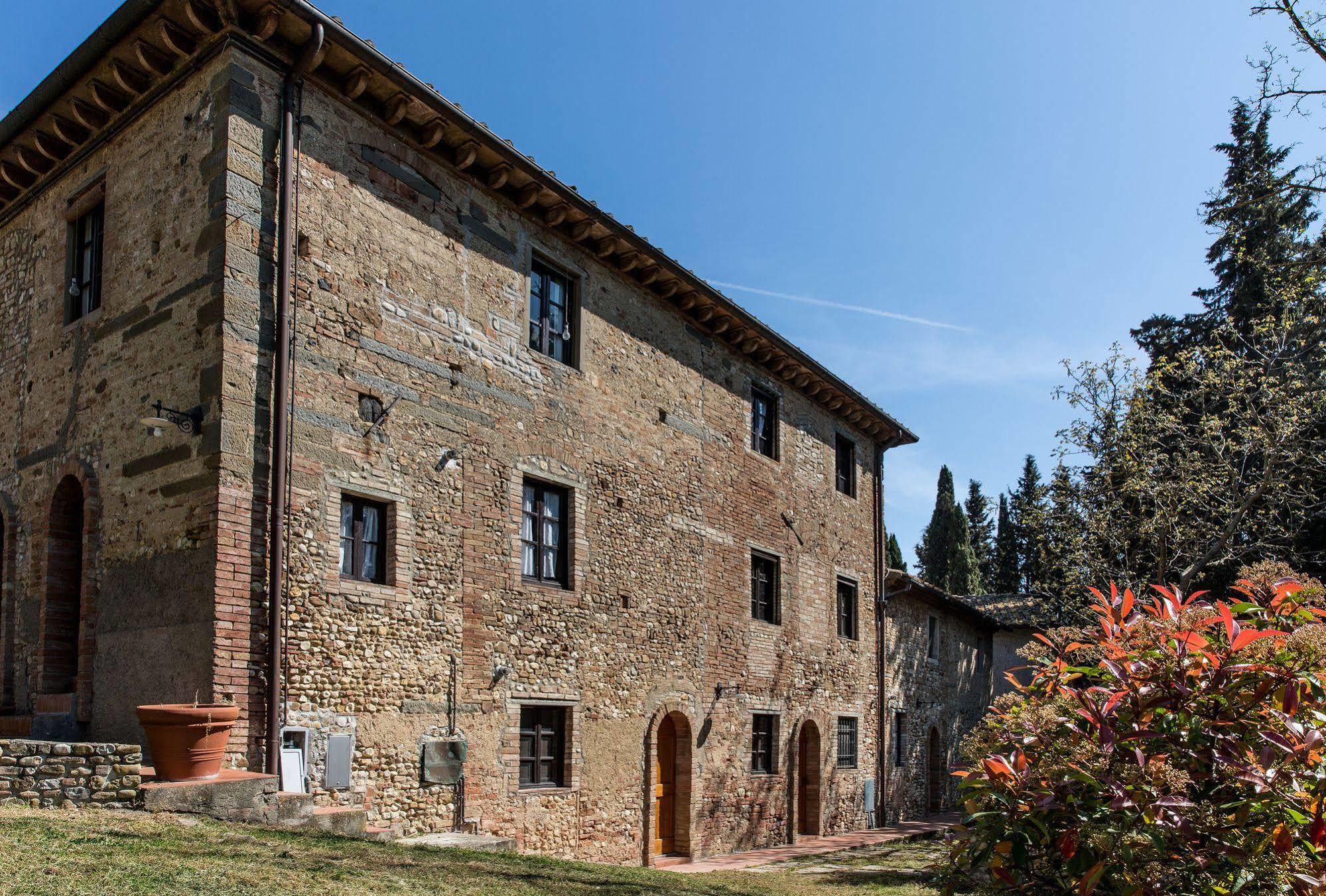Castello Di Fezzana Apartman Montespertoli Kültér fotó
