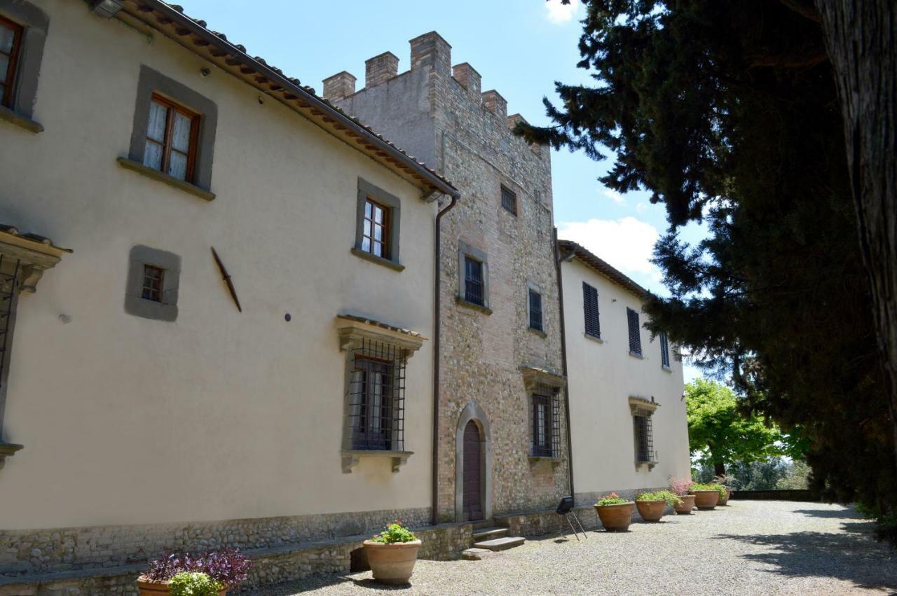 Castello Di Fezzana Apartman Montespertoli Kültér fotó
