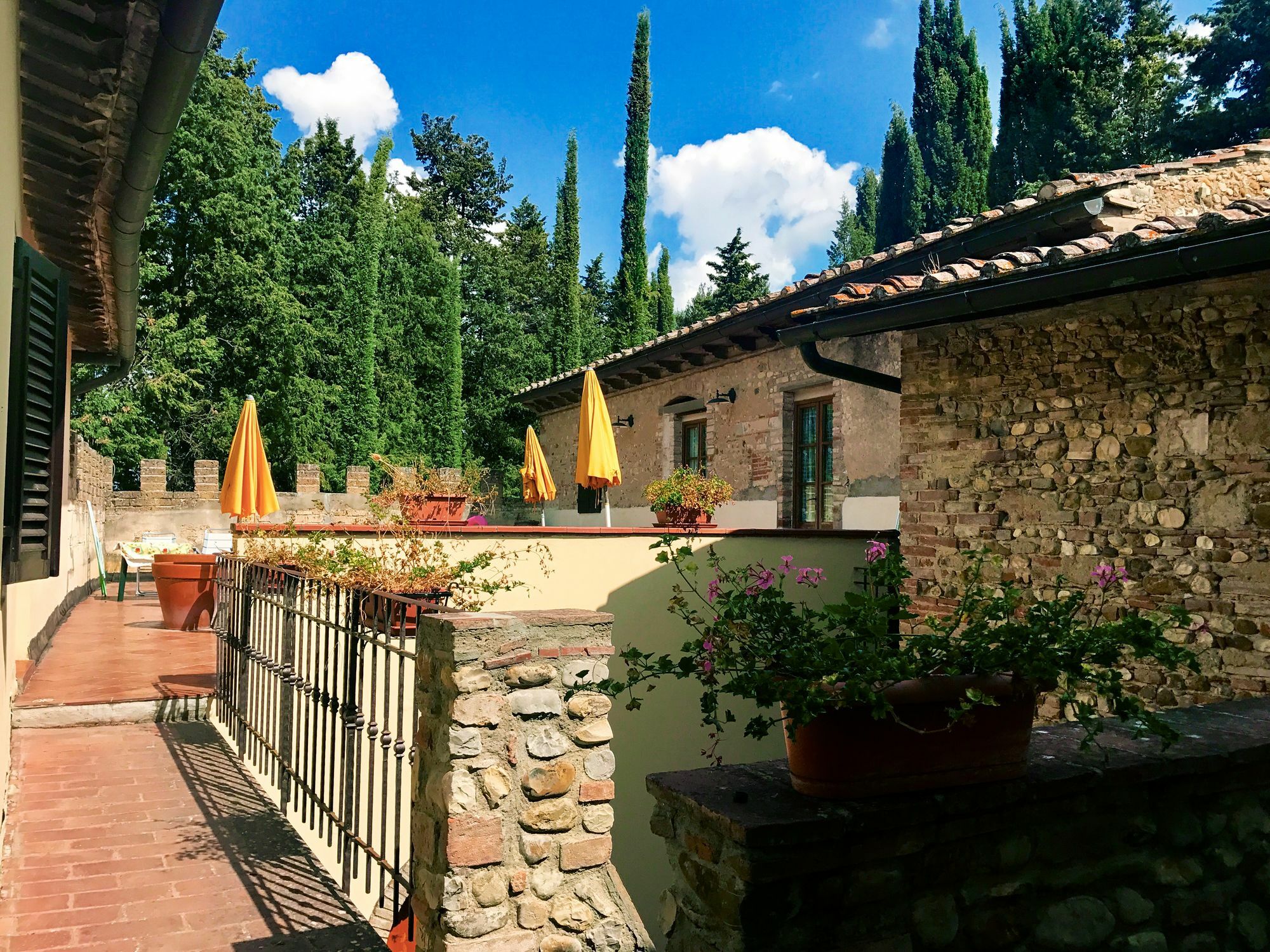 Castello Di Fezzana Apartman Montespertoli Kültér fotó